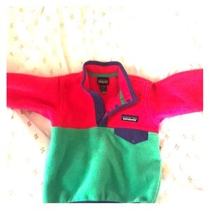 Baby Patagonia pullover.